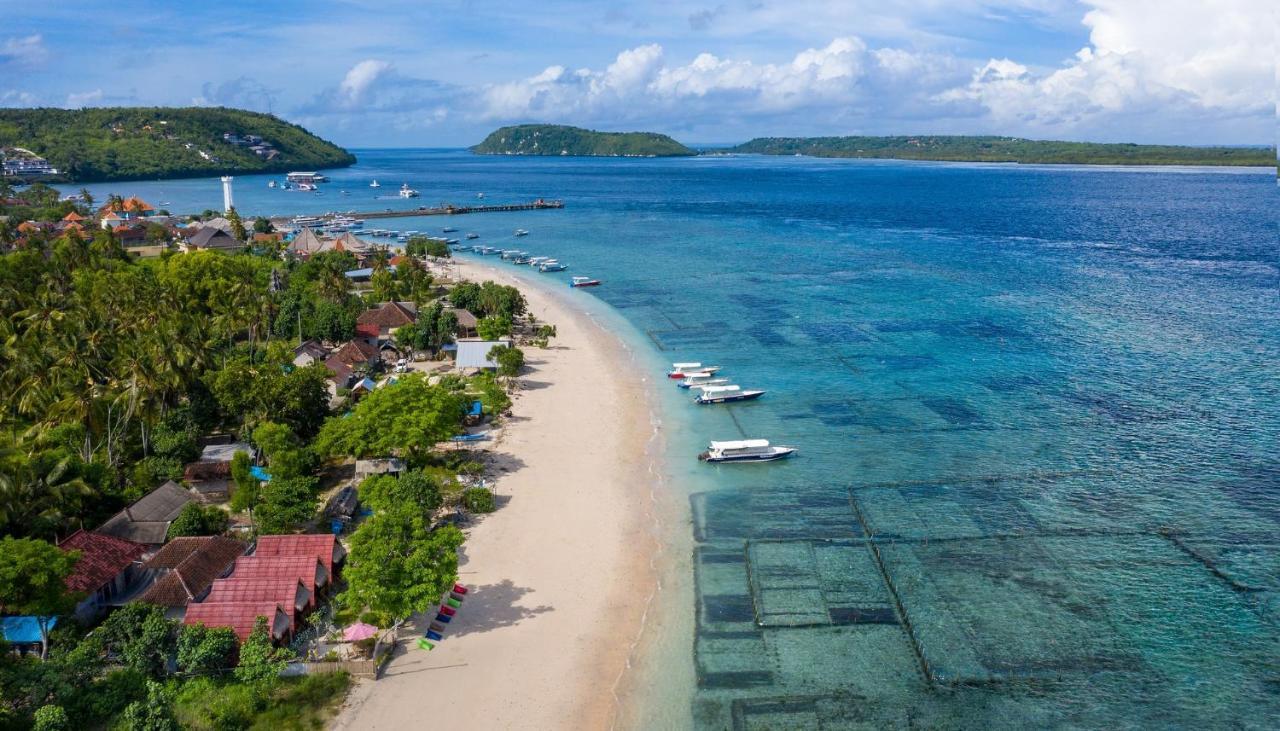 Santen Beach Bungalows Ped Exterior foto