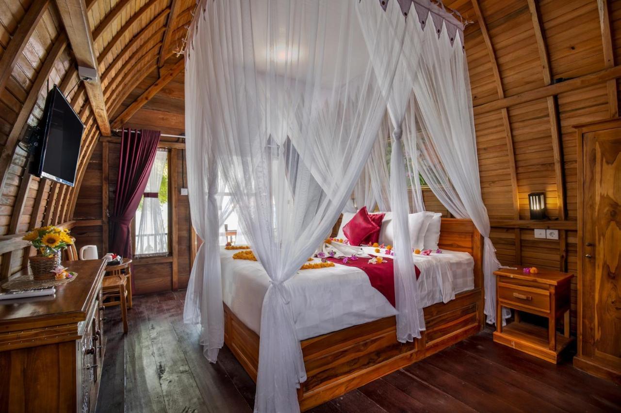 Santen Beach Bungalows Ped Exterior foto