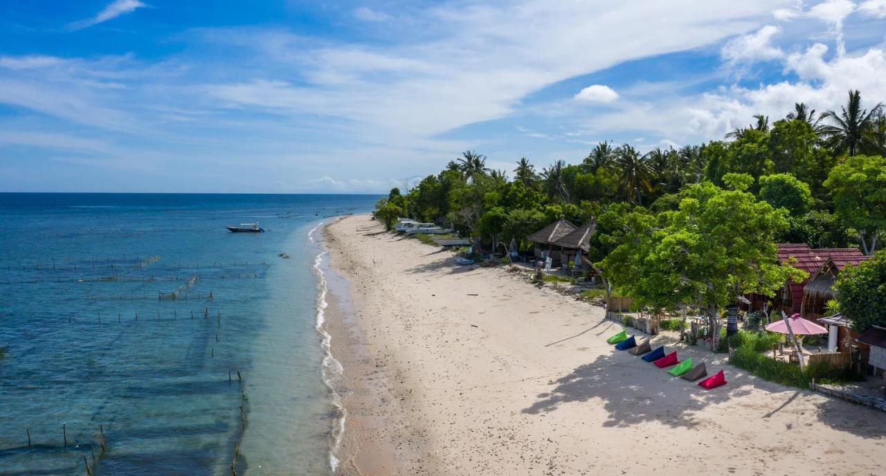 Santen Beach Bungalows Ped Exterior foto