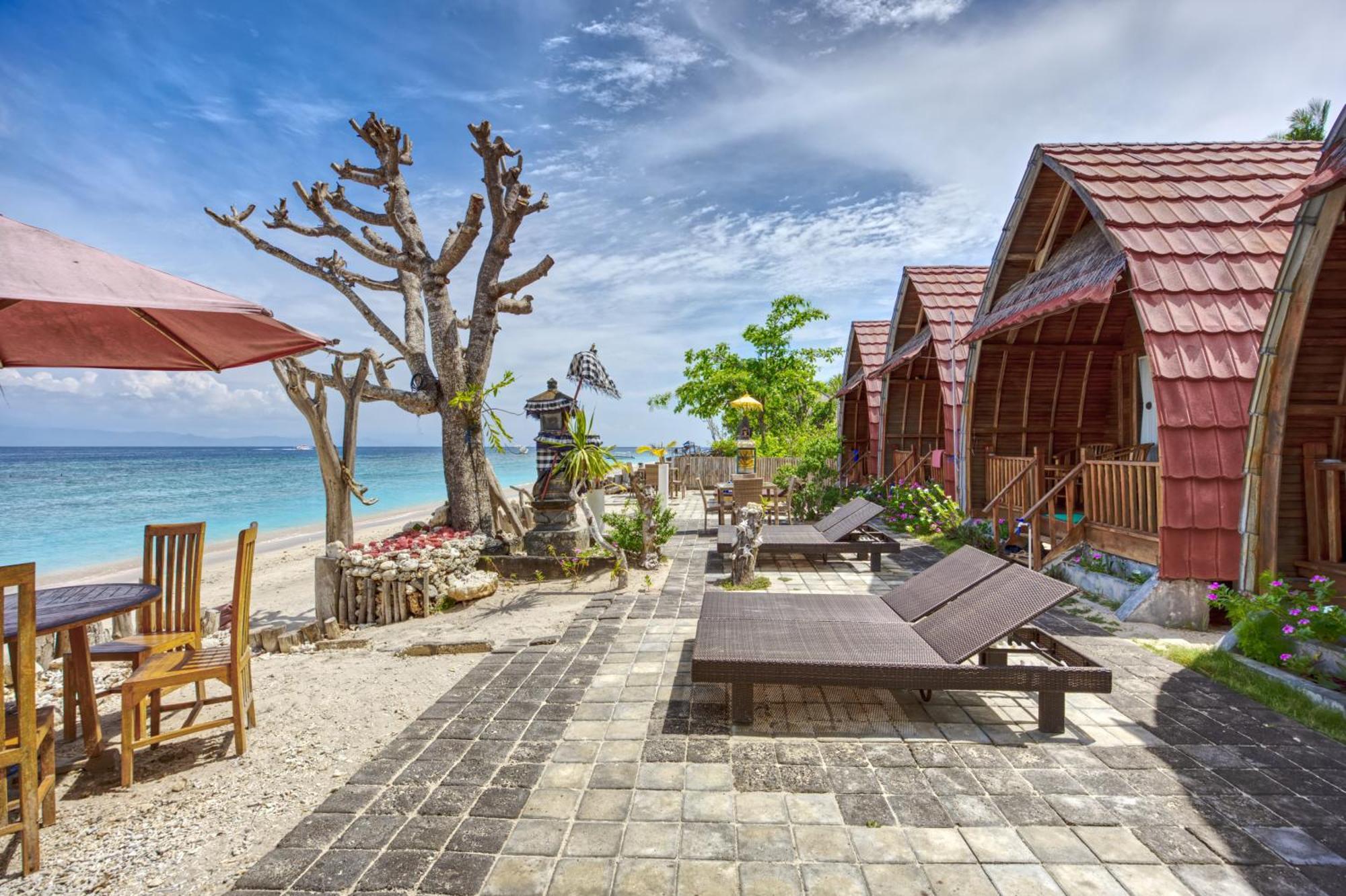 Santen Beach Bungalows Ped Exterior foto