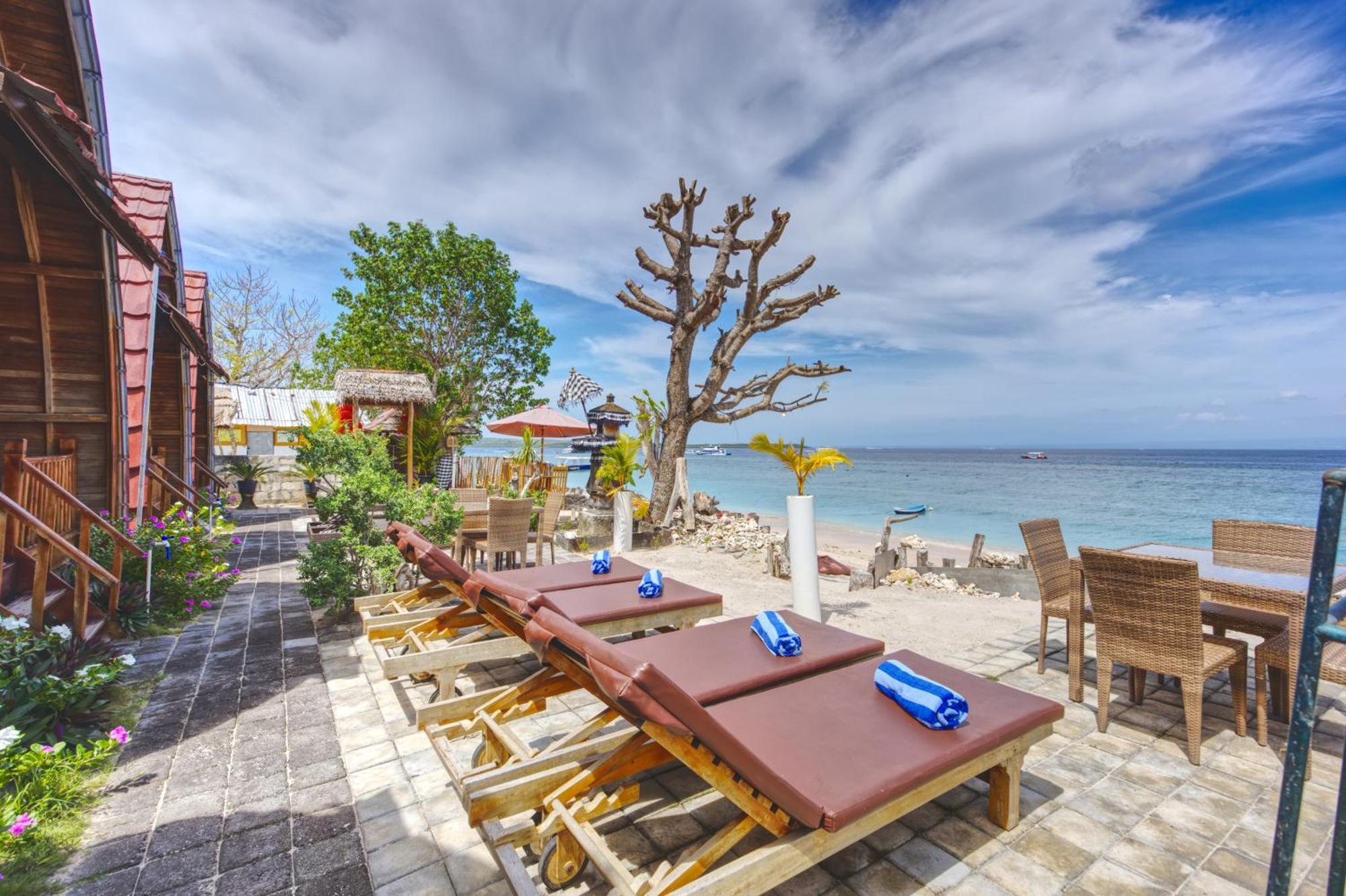Santen Beach Bungalows Ped Exterior foto