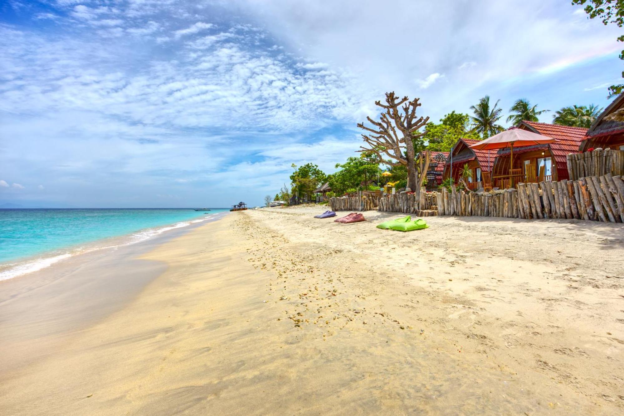 Santen Beach Bungalows Ped Exterior foto